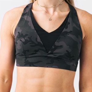 Zyia Forest Camo Mesh Adjustable Bra
